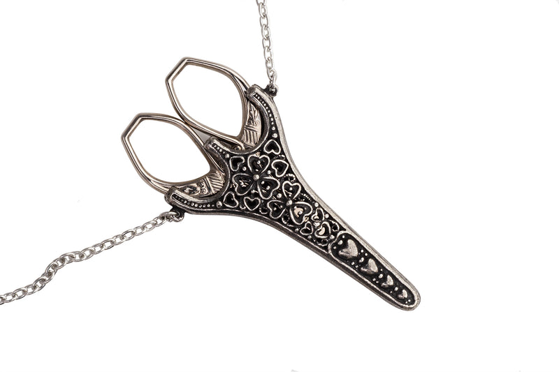 Hearts Chatelaine Scissors 1.75"