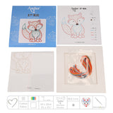 Anchor 1st Kit Freestyle embroidery: Fox Contents