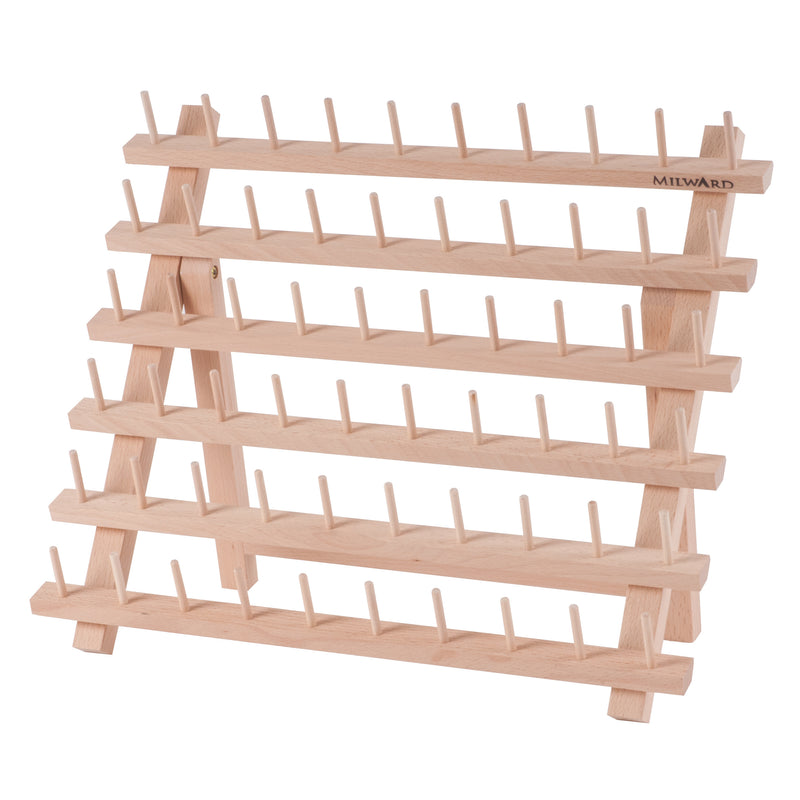 60 Spool Holder (Beech Wood) Front View
