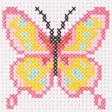 1st Kit: Butterfly Starter Cross Stitch Kit Finished