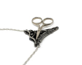 Pewter Chatelaine Scissors