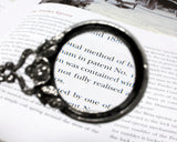 Chatelaine Pendant Magnifying Necklace
