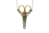 Victorian Bow Chatelaine Scissors