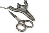 Vintage Tulip Chatelaine Scissors