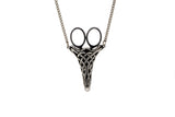 A E Williams Celtic Knot Pewter Chatelaine
