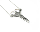 Celtic Knot Chatelaine Scissors