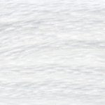 DMC Stranded Cotton Embroidery Thread BLANC Swatch