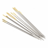 Hemline Gold Assorted Household Hand Sewing Needles - 10 pcs