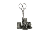 Pewter Sewing Gift Sewing Station