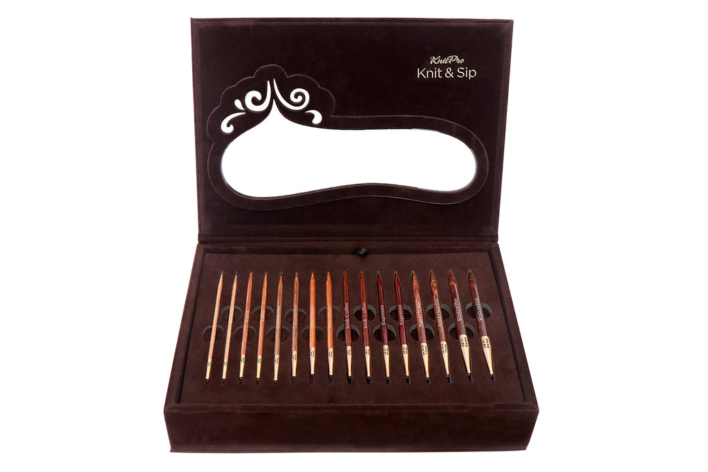 Knit & Sip Circular Needles Set