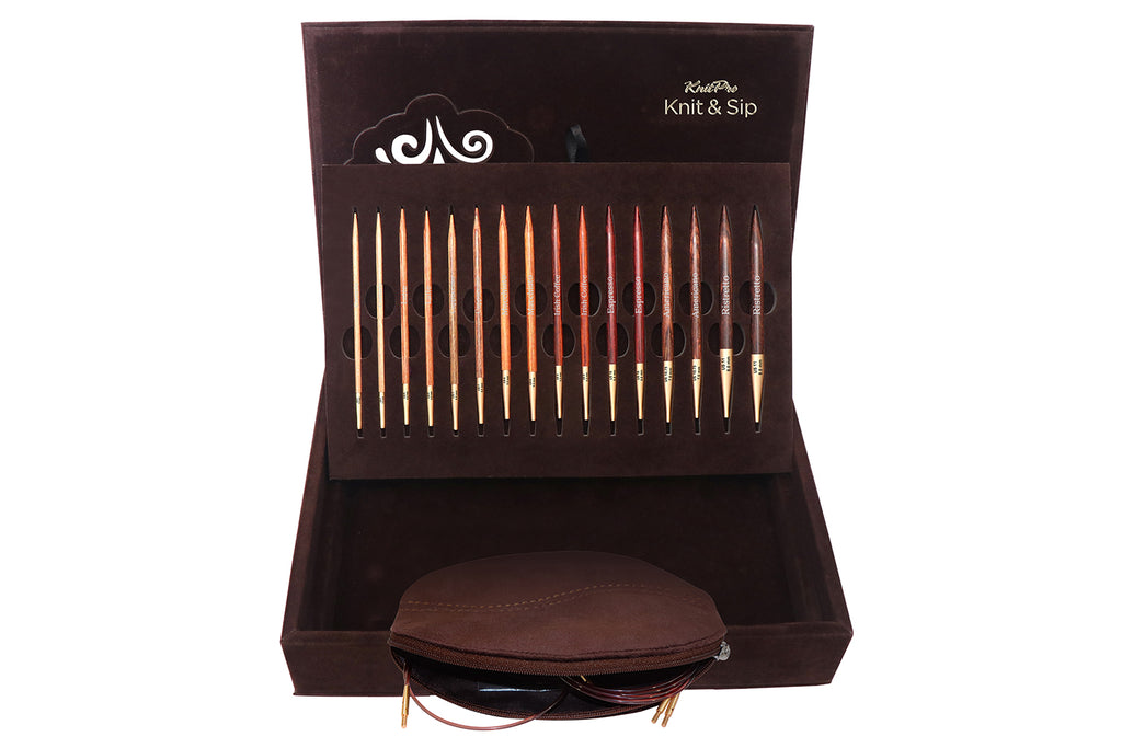 Knit & Sip Circular Needles Set