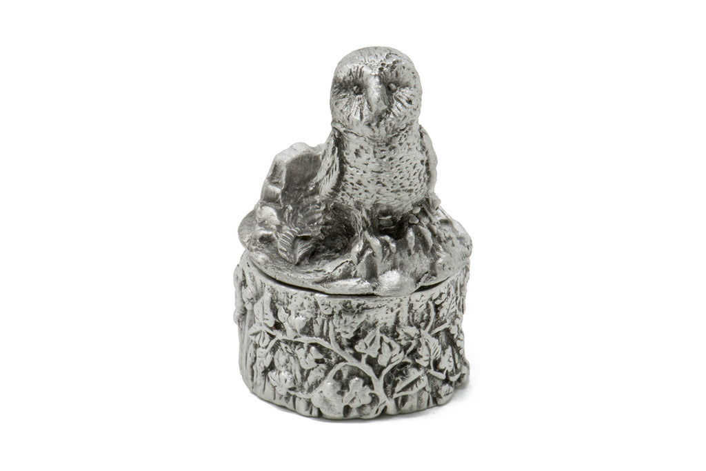 Owl On Tree Stump Pin Cushion