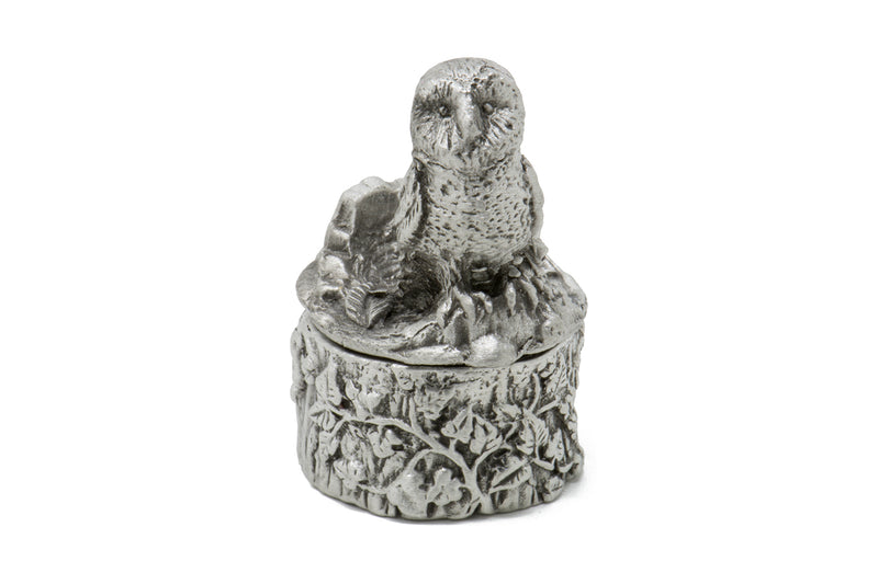 Owl On Tree Stump Pin Cushion