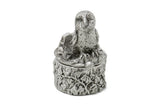 Owl On Tree Stump Pin Cushion