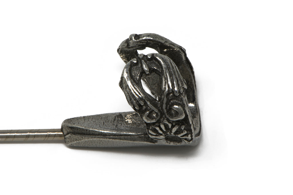 Detailed Pewter Engraving | Needlework Accessories