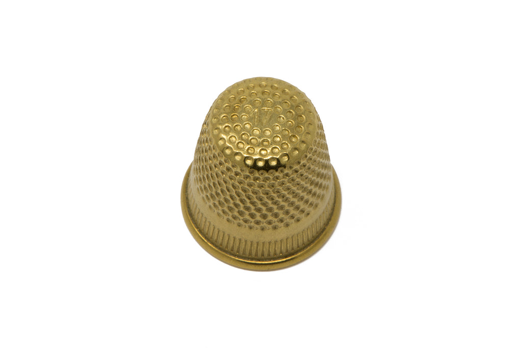gold plated thimble