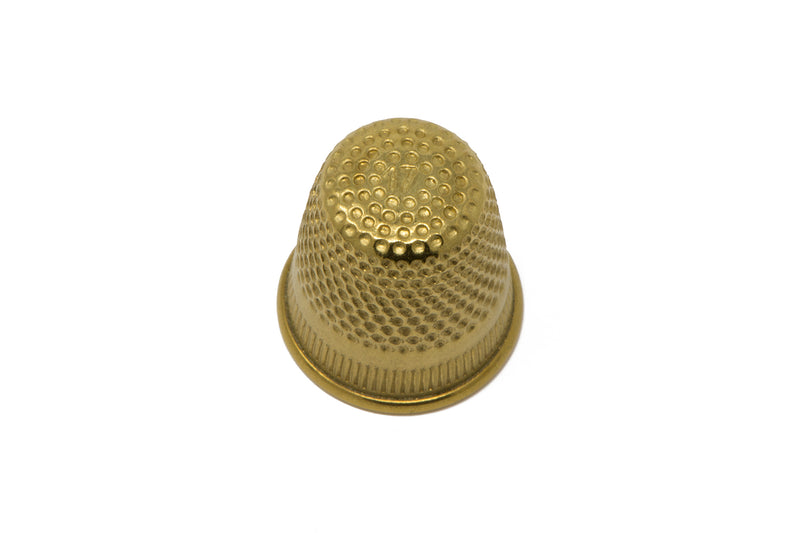 gold plated thimble