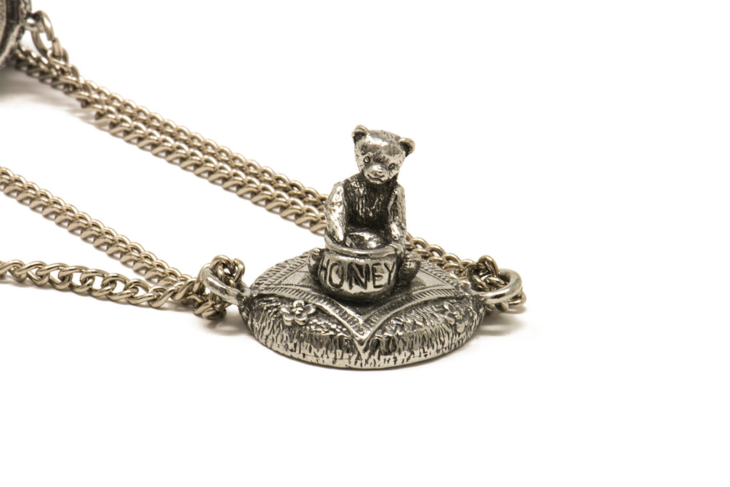 Teddy Thimble Case Pendant