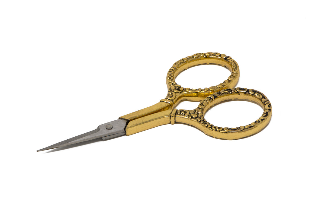 gold sewing scissors