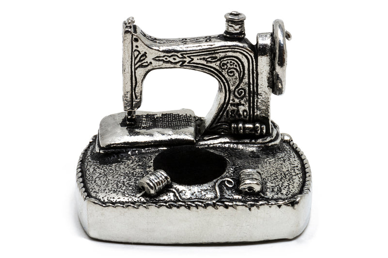 Pewter Sewing Station Pin Cushion