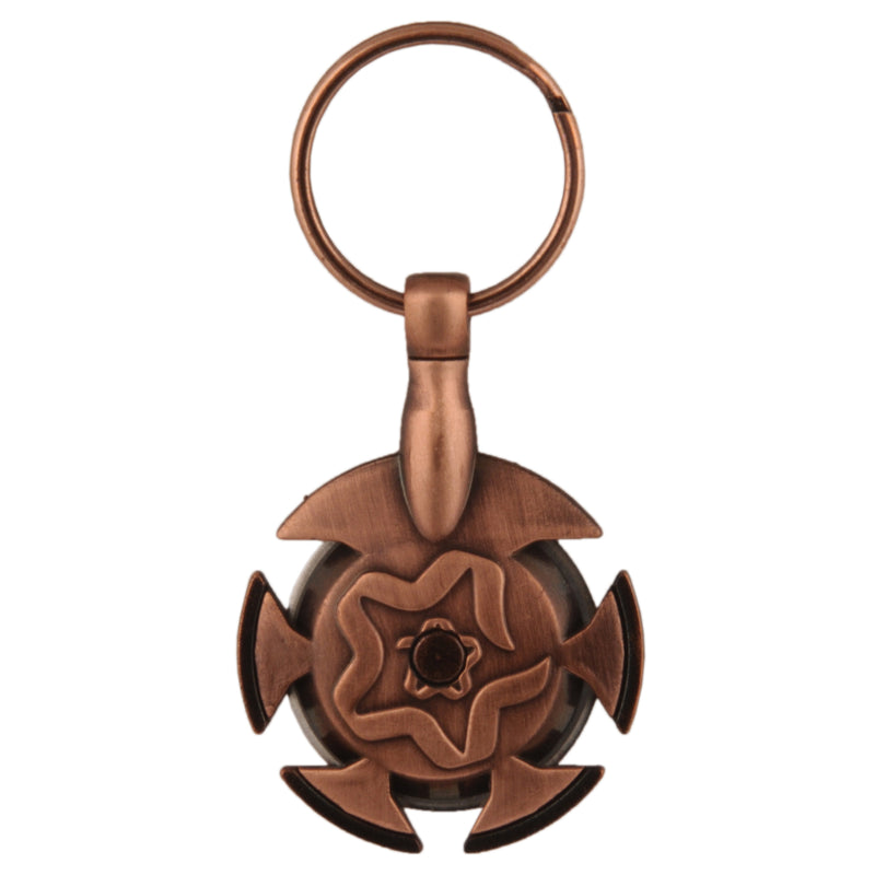 Yarn Cutter Pendant (Antique Brass) Back