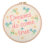 Dreams Do Come True Embroidery Hoop Kit