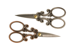 antique style embroidery scissors