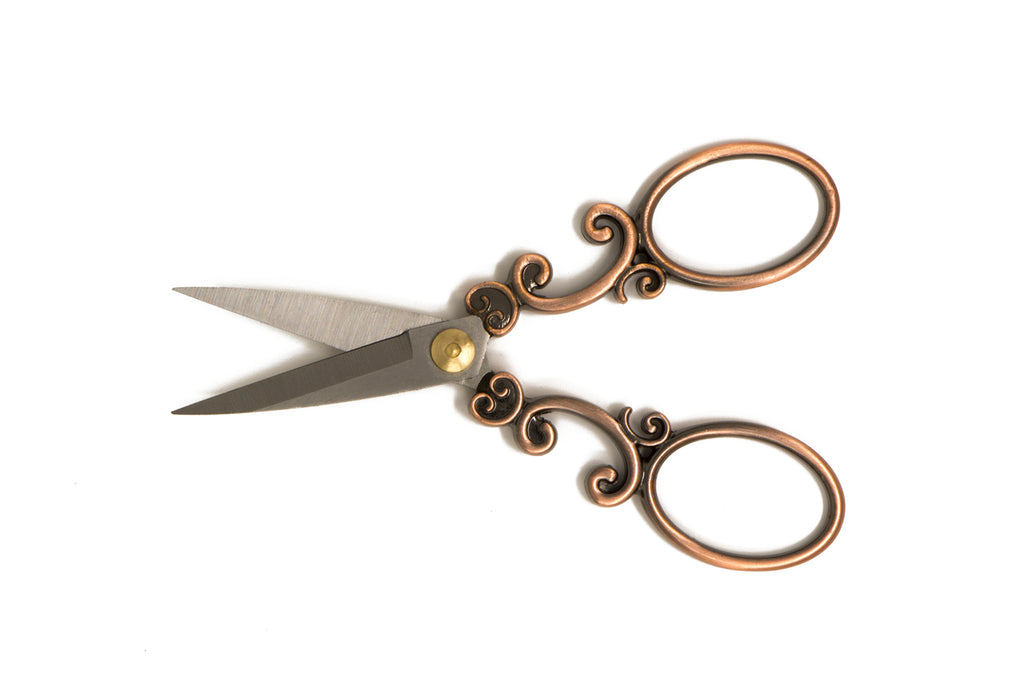 Open Antique Decorative Scissors