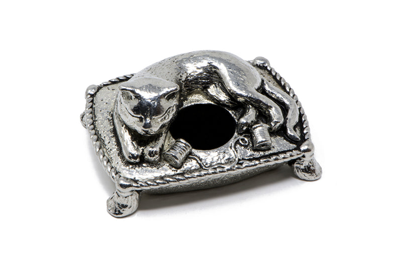 Cat Lying On Pillow Pin Cushion