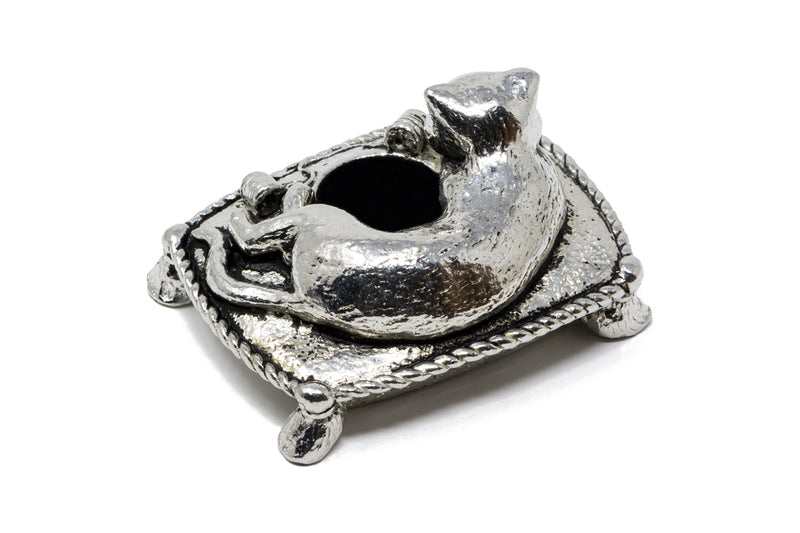 Pewter Sewing Pin Cushion