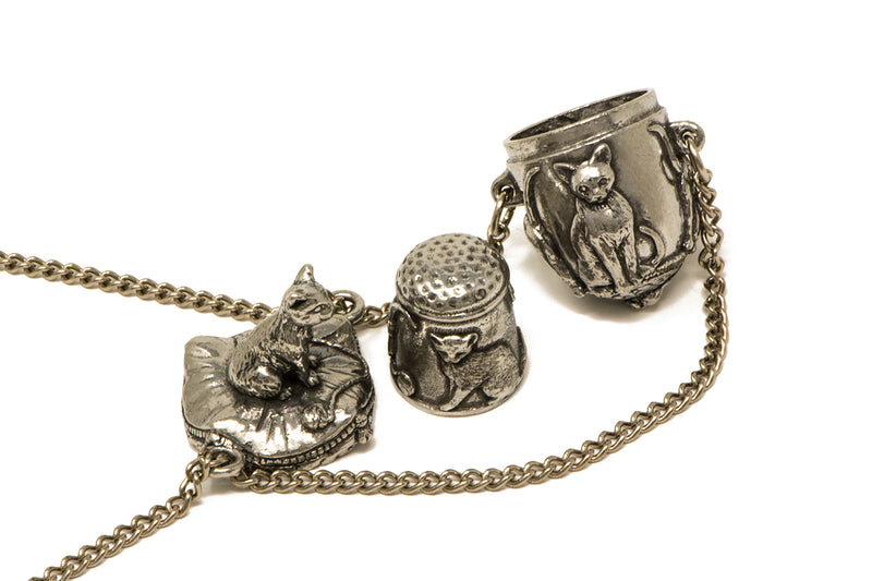 Vintage Thimble Chatelaine