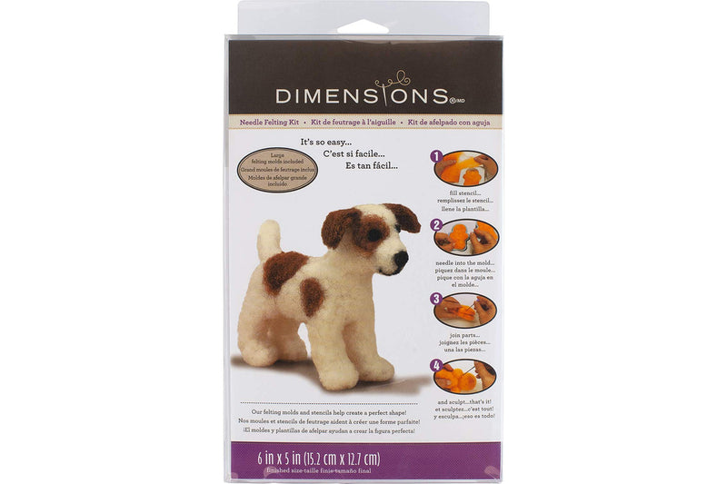 Needle Felting Kit: Dog