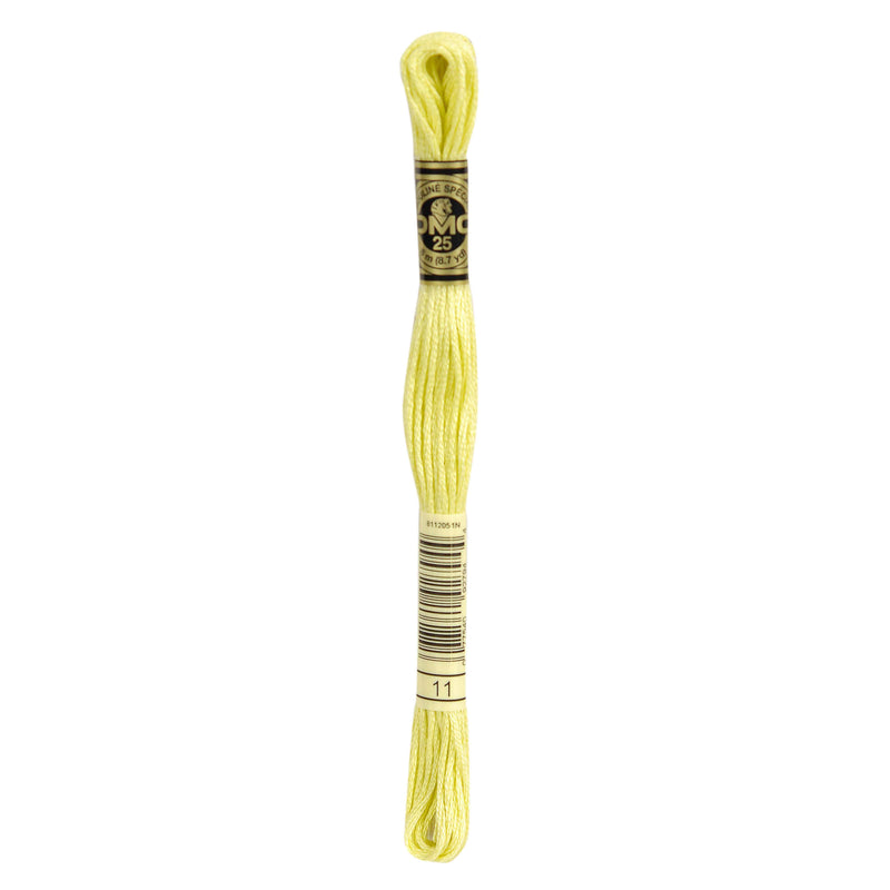 DMC Stranded Cotton Embroidery Thread - Colour 11 - Pack of 12