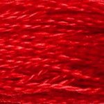 DMC Stranded Cotton Embroidery Thread Colour Code 666