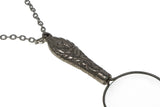 Chatelaine Pendant Magnifying Necklace