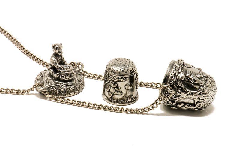 Teddy Thimble Case Pendant